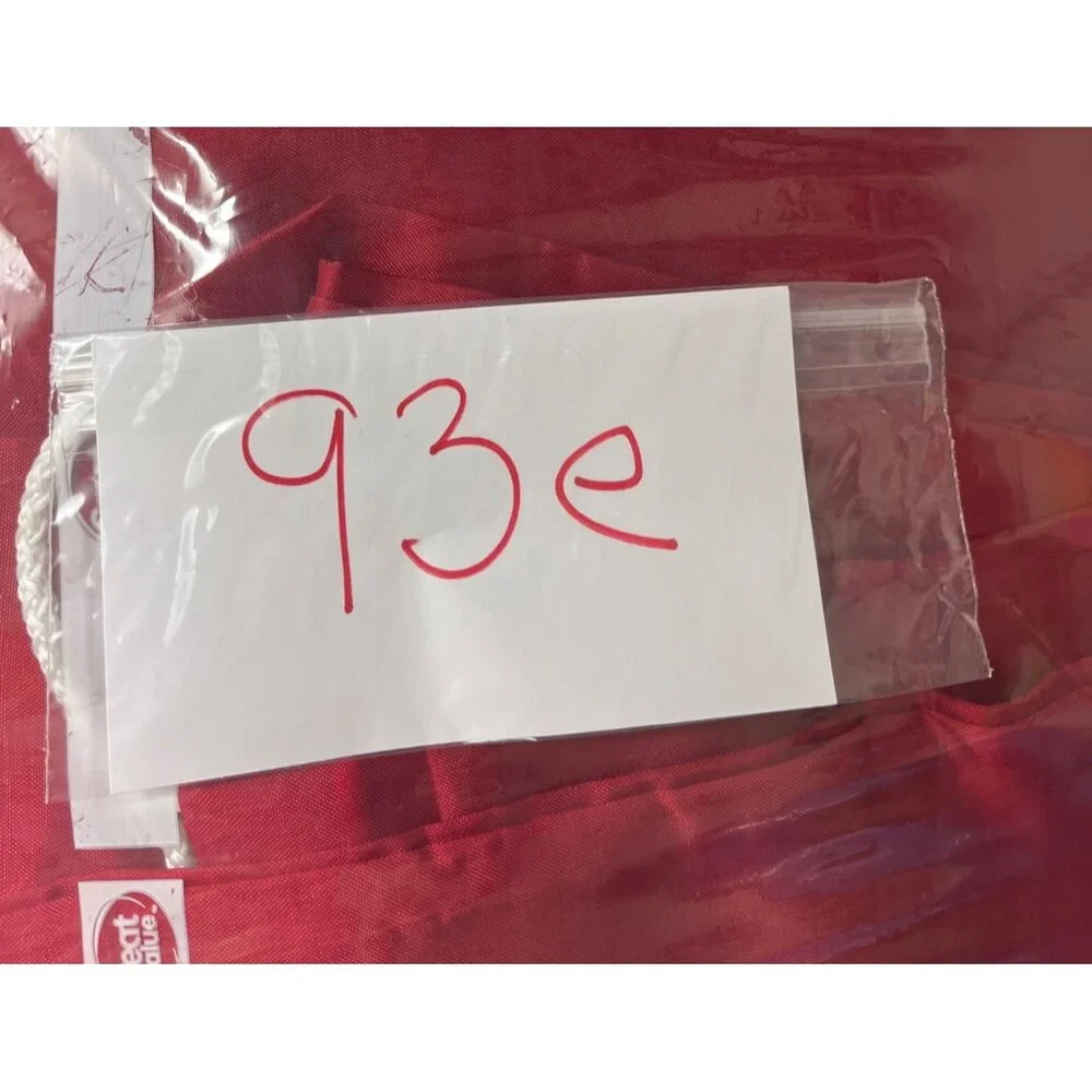 Lot of 6 Luxurious Red Storage Bag Size 39x30” 94e